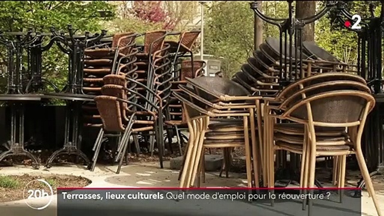 Terrasses, lieux culturels : à quand les réouvertures ?