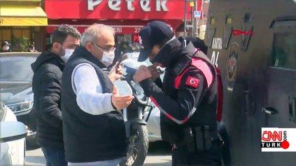 Okmeydanı'nda asayiş denetimi