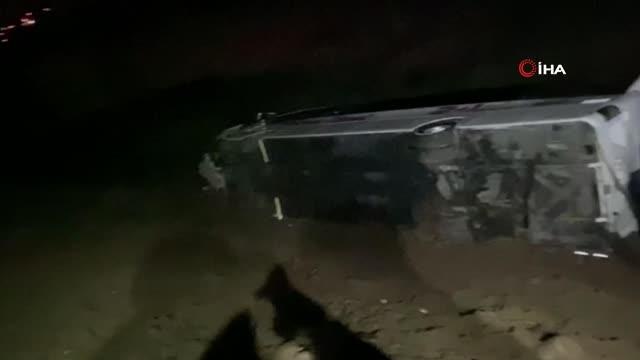 Sivas'ta otobüs kazası: Çok sayıda yaralı