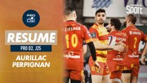 Le résumé d'Aurillac / Perpignan - Pro D2 (J25)