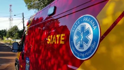 Homem sofre queda e é socorrido pelo Siate no Bairro Periolo