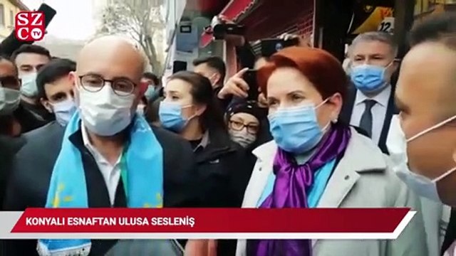 Konyalı esnaftan ulusa sesleniş tepkisi: Ağızdan çıkan lafı bekliyoruz bana Eyy Kemal demeyin!