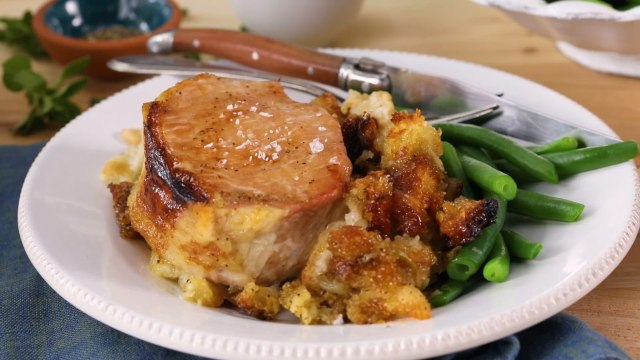 Brown Sugar Glazed Pork Chops