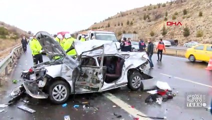 Ankara'da zincirleme kaza: 4 ölü