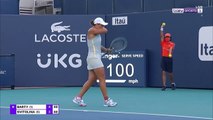 Dominant Barty seals spot in Miami Open final