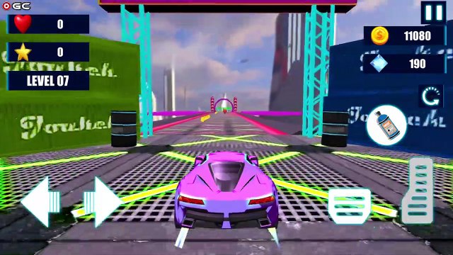 Space Car Stunt Games 3d Mega Ramp Car Games 2021 - Impossible Car Driving - Android GamePlay