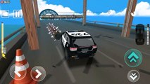 Impossible Track Speed Bump, Police Car 