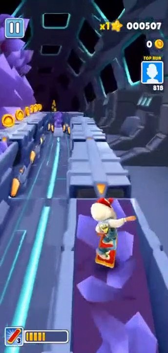Subway surfers starting gameplay