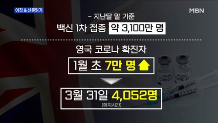 신문브리핑5 "백신이 돌려준 영국의 일상…부럽네요"외 주요기사