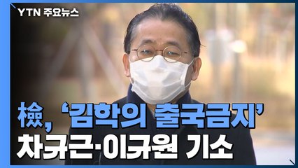 檢, '김학의 출국금지' 차규근·이규원 전격 기소...'기소 전 송치' 공수처 요구 거부 / YTN