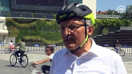 Belediye başkanından şehiriçi trafiğe "bisikletli" çözüm arayışı