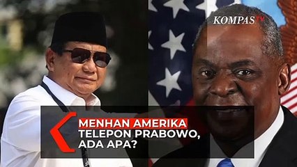 Menhan Amerika Lloyd J. Austin Telepon Prabowo, Ini Yang Dibicarakan!