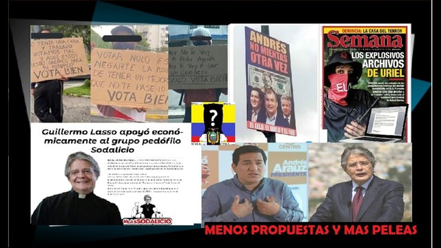 LA SUCIA CAMPAÑA PRESIDENCIAL UNA GUERRA ELECTORAL SIN CUARTEL | GUILLERMO LASSO VS. ANDRÉS ARAUZ