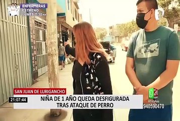 SJL: padres de niña atacada por perro denuncian que dueña no ha asumido gastos