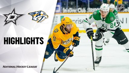 Stars @ Predators 4/1/21 | NHL Highlights