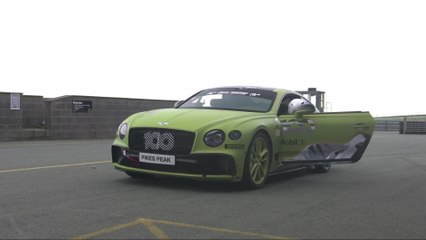 The Bentley Continental GT Speed Press conference