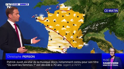 La météo pour ce vendredi 2 avril 2021
