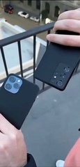Iphone 12 pro max vs Samsung s21 ultra Camera test 