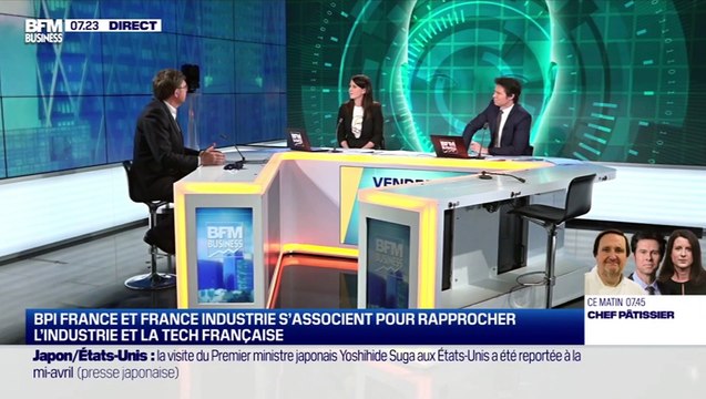 Paul-François Fournier (Bpifrance) : La plateforme Tech in Fab rapproche industriels et startups - 02/04