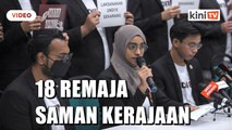 Tangguh Undi18: 18 remaja mahu saman kerajaan