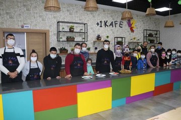 Diyarbakır kahvaltısı, down sendromlu çocuklardan