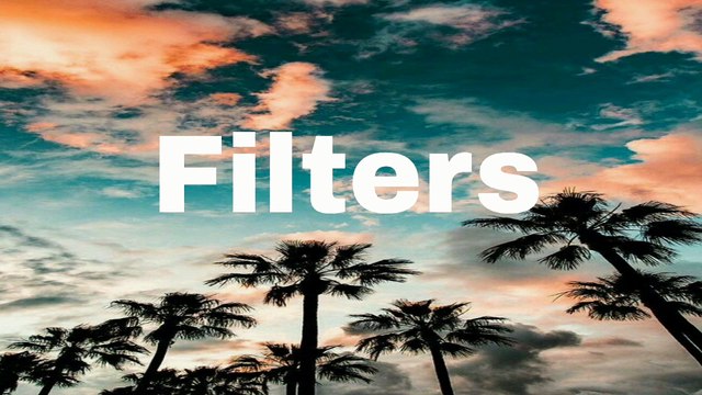 Filter (Own Video)