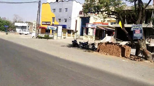 शाजापुर: कोरोना का कहर: त्यौहार की धूम की बजाय सड़कों पर पसरा सन्नाटा