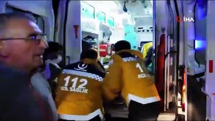 Sivas'ta yolcu otobüsü tarlaya uçtu: 39 yaralı