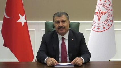 Sağlık Bakanı Koca, "Sağlıkta Zihinsel Özel Gereksinimler ve Otizm Sempozyumu"na katıldı