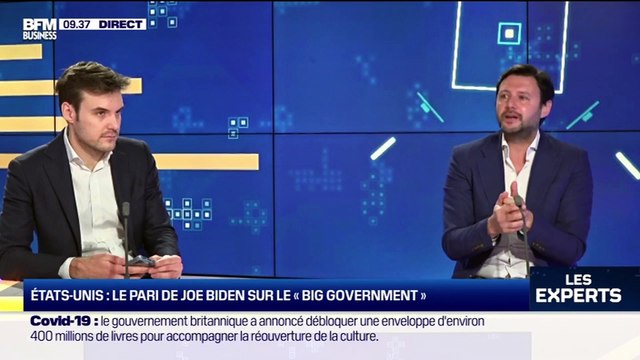 Les Experts : Le pari de Joe Biden sur le big government aux Etats-Unis - 02/04