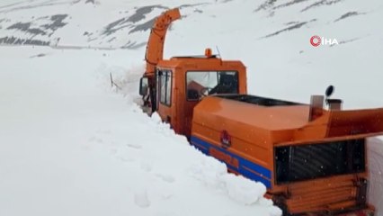 Palandöken geçidi ulaşıma açılıyor