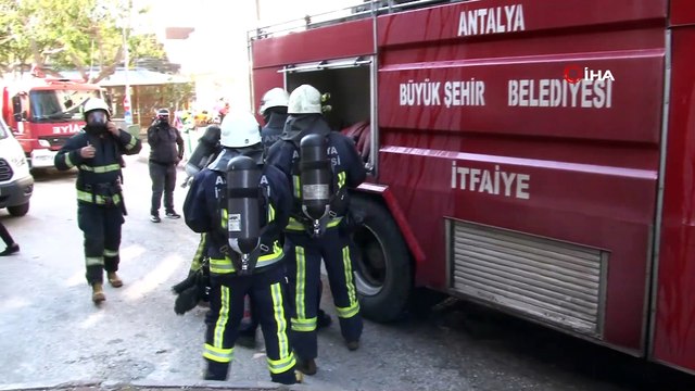 Antalya'da 4 yıldızlı otelde yangın