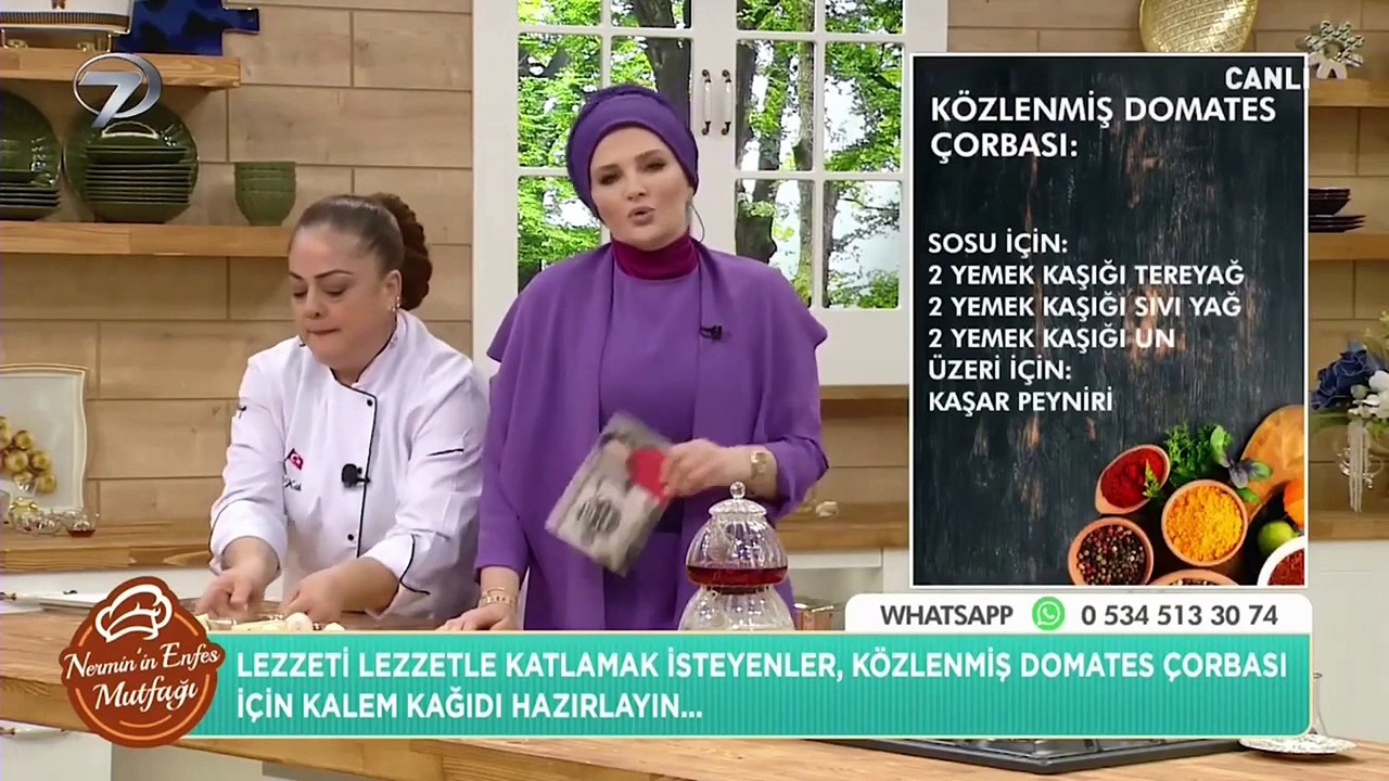 En kolay domates çorbası nasıl yapılır? Közlenmiş domateslerden çorba tarifi