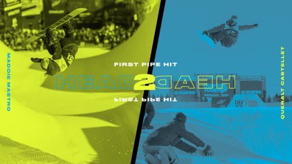 Head 2 Head: Queralt Castellet Vs. Maddie Mastro on the Second Modified Pipe Hit