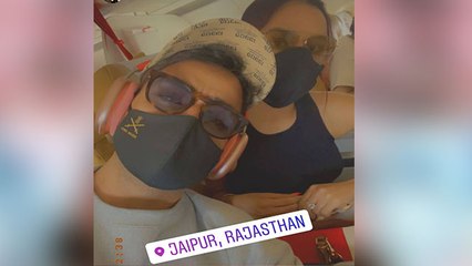 Jasmin Bhasin और Aly Goni ने Jaipur पहुंचते ही किया ये काम | FilmiBeat