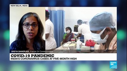 India reports six-month high of Covid-19 daily infections amid new curbs