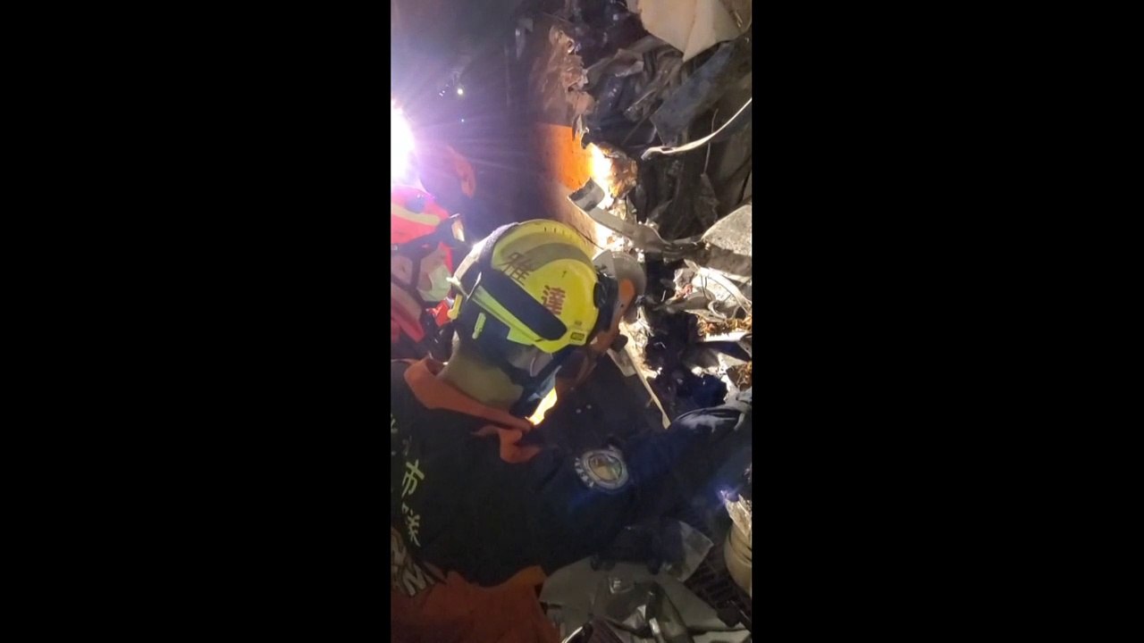 Dutzende Tote bei Zugunglück in Taiwan