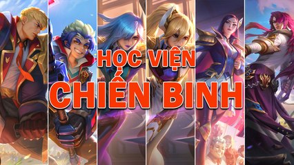 Cận cảnh nhóm trang phục Học Viện Chiến Binh 2021 | Liên Minh Huyền Thoại 11.6