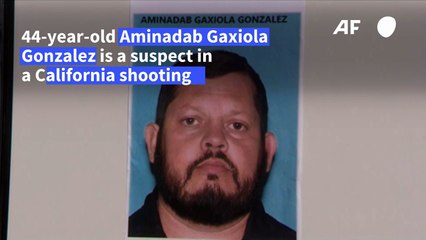 Authorities release photo of suspect in California shooting