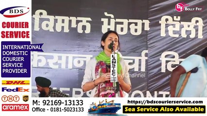 ਅਖਬਾਰ ਵਾਲਿਆਂ ਨੇ ਕਿਸਾਨਾਂ ਦੀ ਕਹਾਣੀ ਛਾਪਣ ਤੋਂ ਕੀਤਾ ਇਨਕਾਰ, ਸਟੇਜ ਤੋਂ ਸੁਣਾਈ ਕਹਾਣੀ ਸਾਰਾ ਪੰਡਾਲ ਹੋ ਗਿਆ ਭਾਵੁਕ | Kisan Ekta morcha Delhi Singhu Border