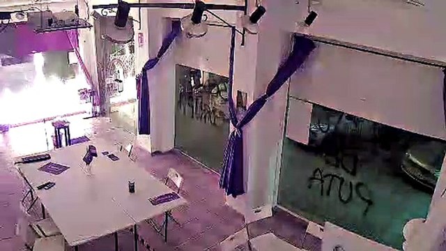 La sede de Podemos en Cartagena sufre un ataque con material explosivo