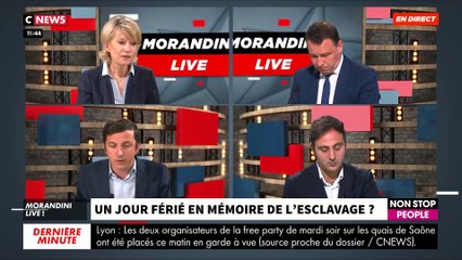 Faut-il créer en France un jour férié en hommage aux victimes de l'esclavage? Regardez le débat tendu ce matin en direct sur CNews