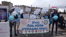 Sivas'ta, 'Otizm Farkındalık Günü' etkinliği