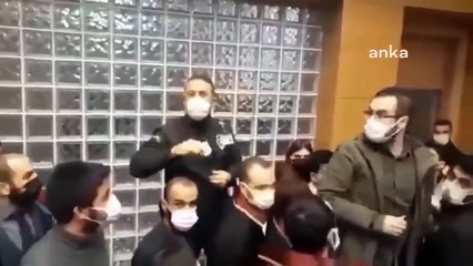 Boğaziçi öğrencilerinin duruşmasında arbede