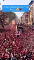 यादें 2K19: राजवाड़ा की गेर की पुरानी वीडियो देखकर ही मनाई रंगपंचमी
