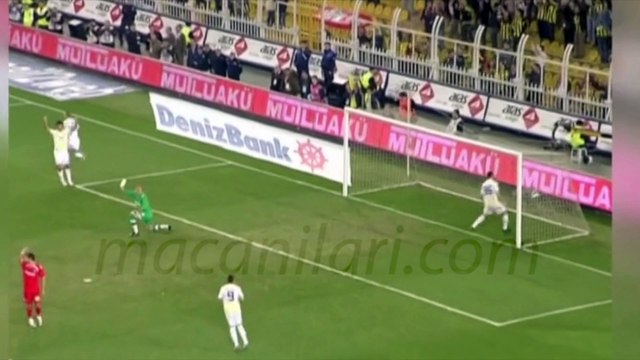 Fenerbahçe 4-1 Vestel Manisaspor 09.03.2008 - 2007-2008 Turkish Super League Matchday 25 (Fenerbahçe's Goals)