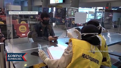 Perlintasan Di Awasi Polda Sumsel Terkait Larangan Mudik Lebaran