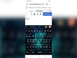 how to creat wikipedia page