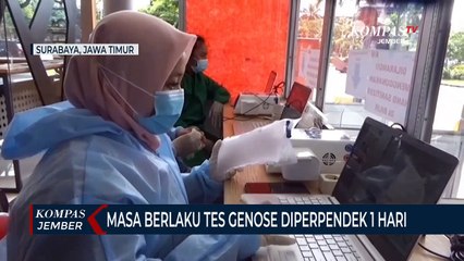 Cegah Penularan Covid-19, Masa Berlaku Tes GeNose Diperpendek dari 3 Menjadi 1 Hari