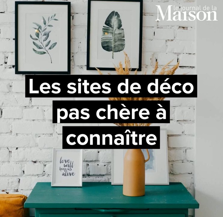 Les sites de déco pas chère à connaître